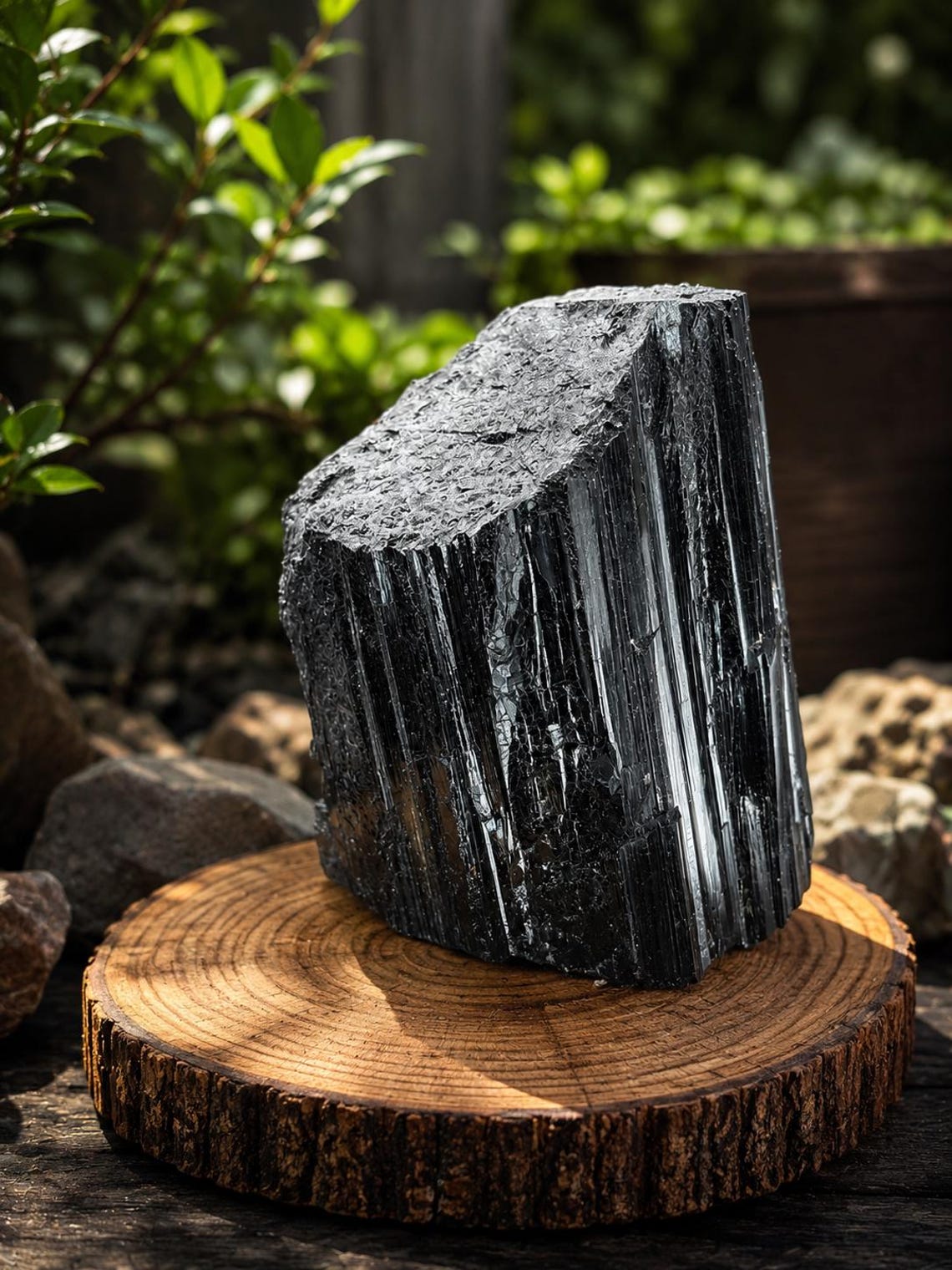 Raw Black Tourmaline
