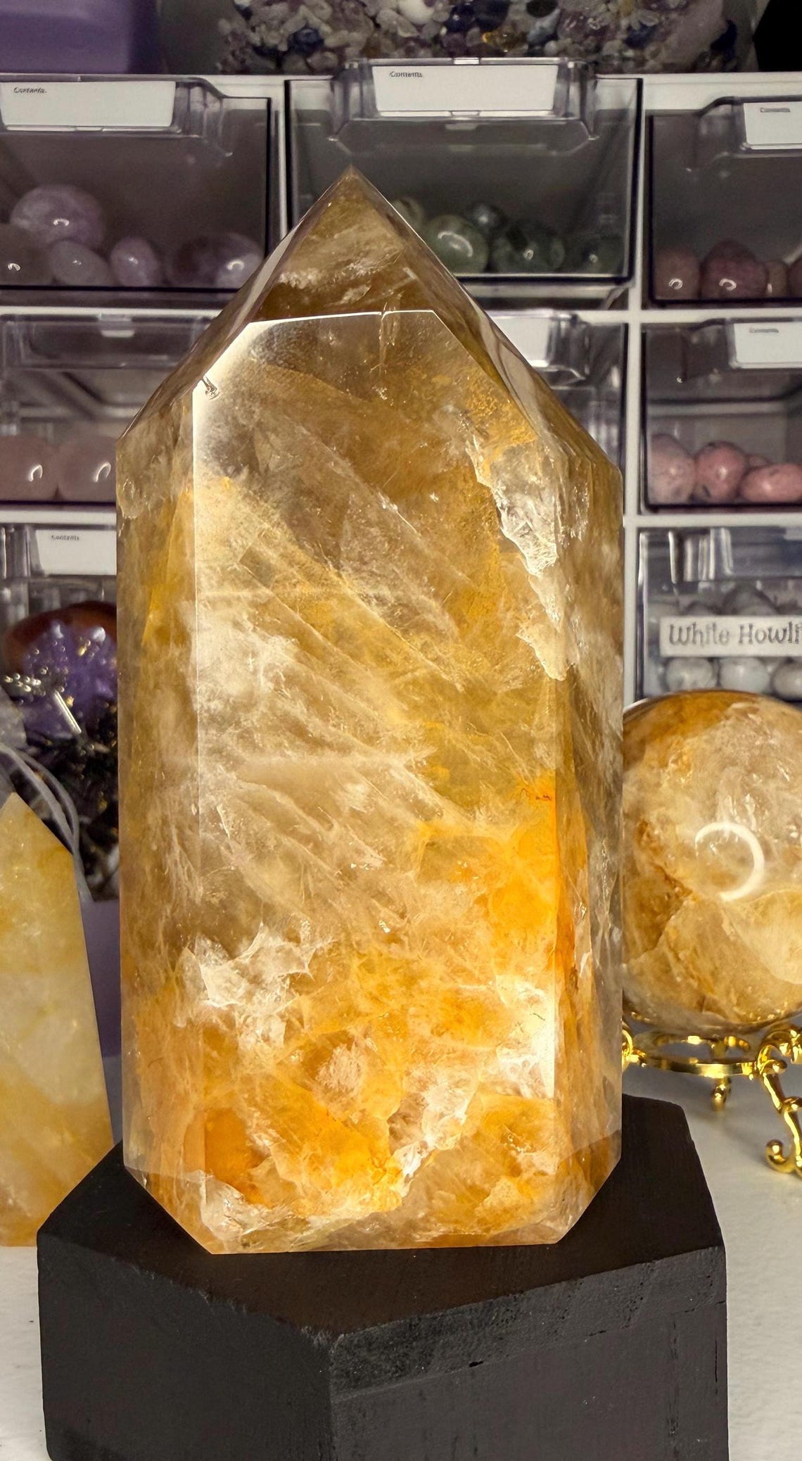 Golden Healer Quartz Tower — photo 3