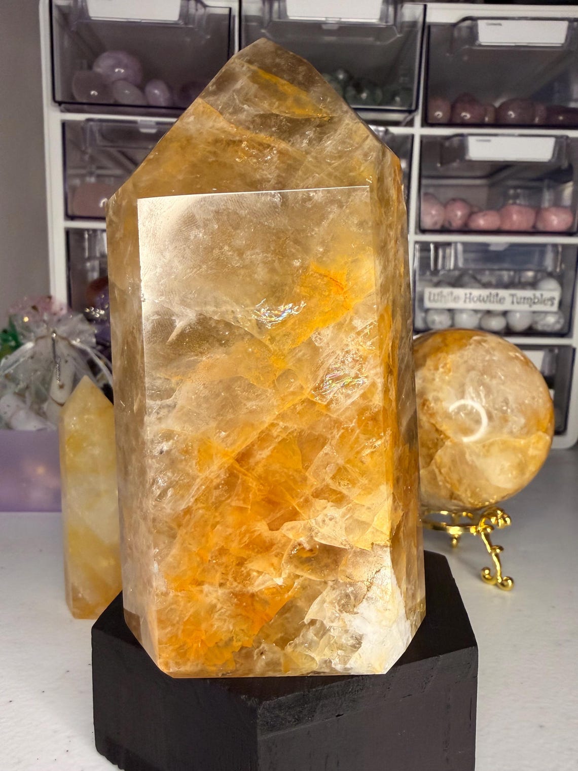 Golden Healer Quartz Tower — photo 5