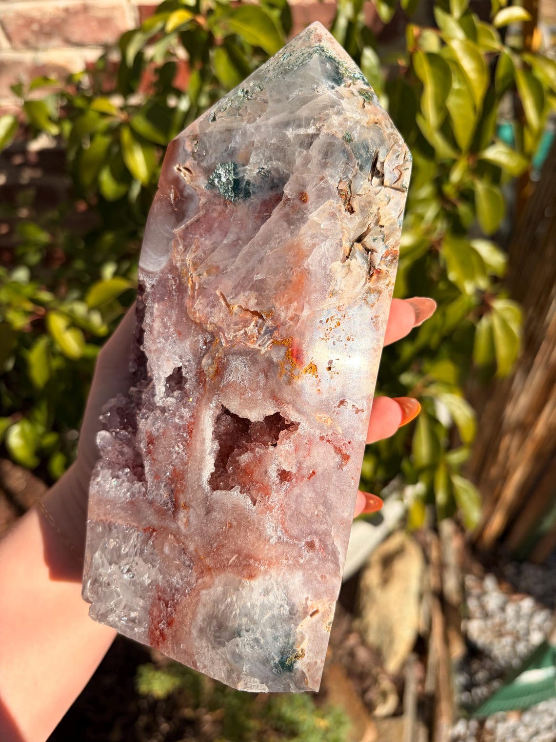 XL Pink Amethyst Tower — photo 3
