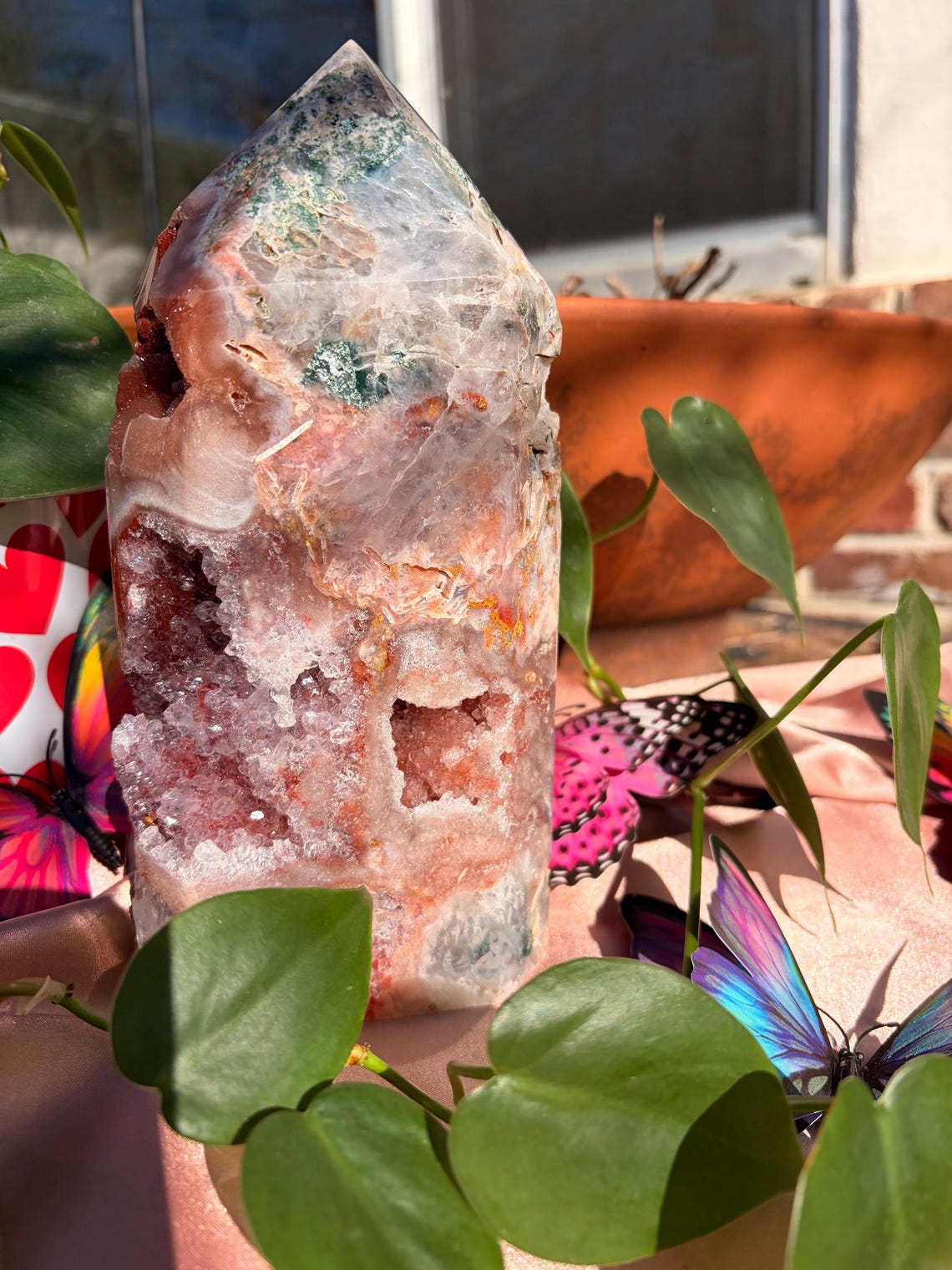 XL Pink Amethyst Tower — photo 4