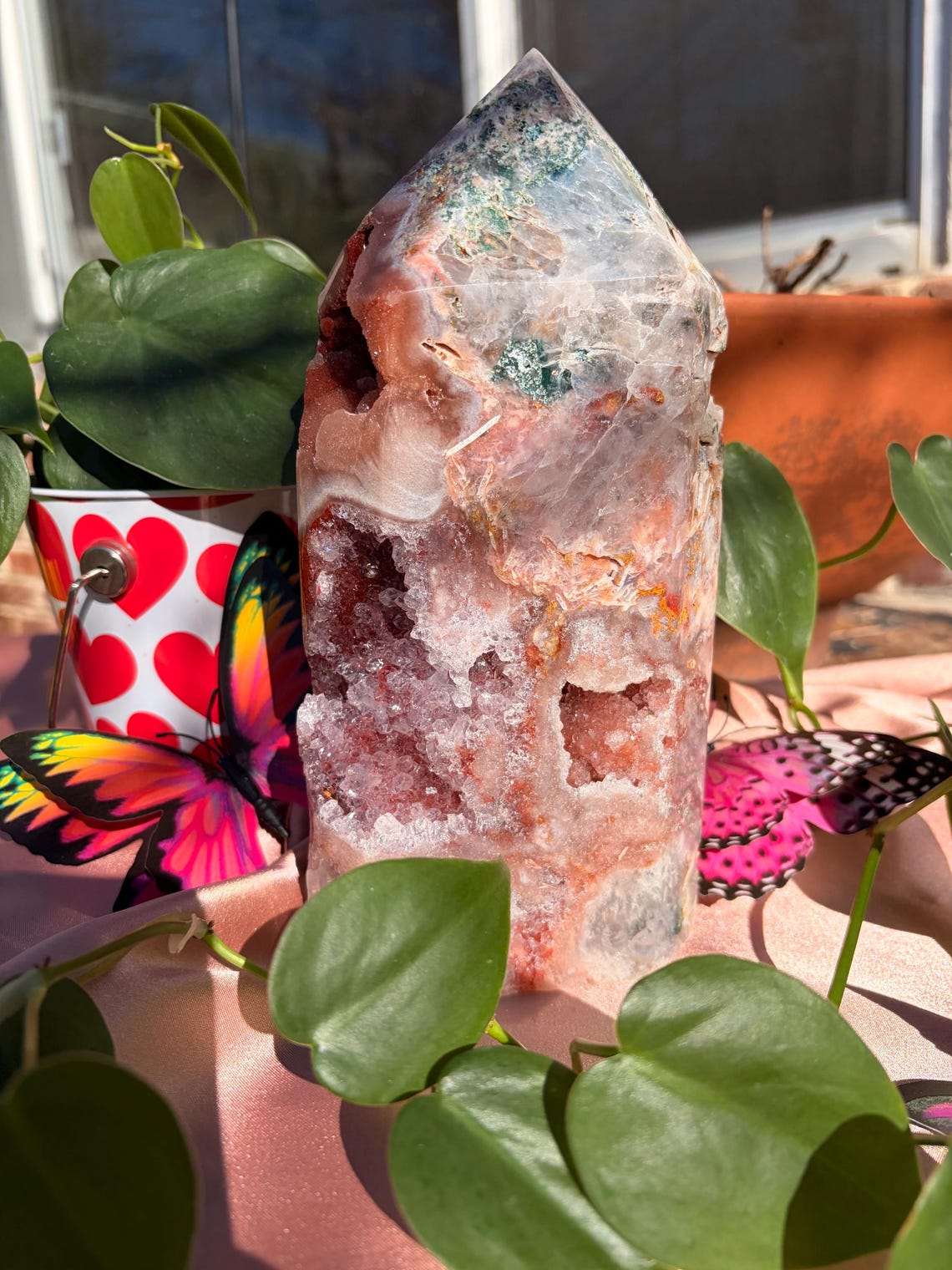 XL Pink Amethyst Tower — photo 5