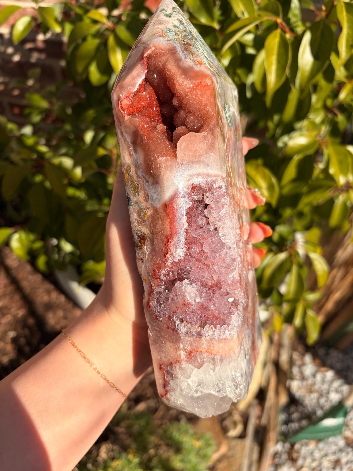 XL Pink Amethyst Tower — photo 6